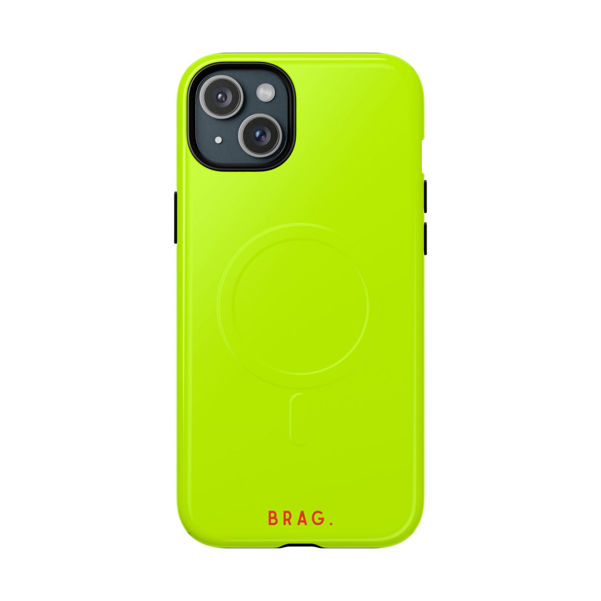 Brag Neon MagSafe Tough Phone Case — Magnetic Protective Cover