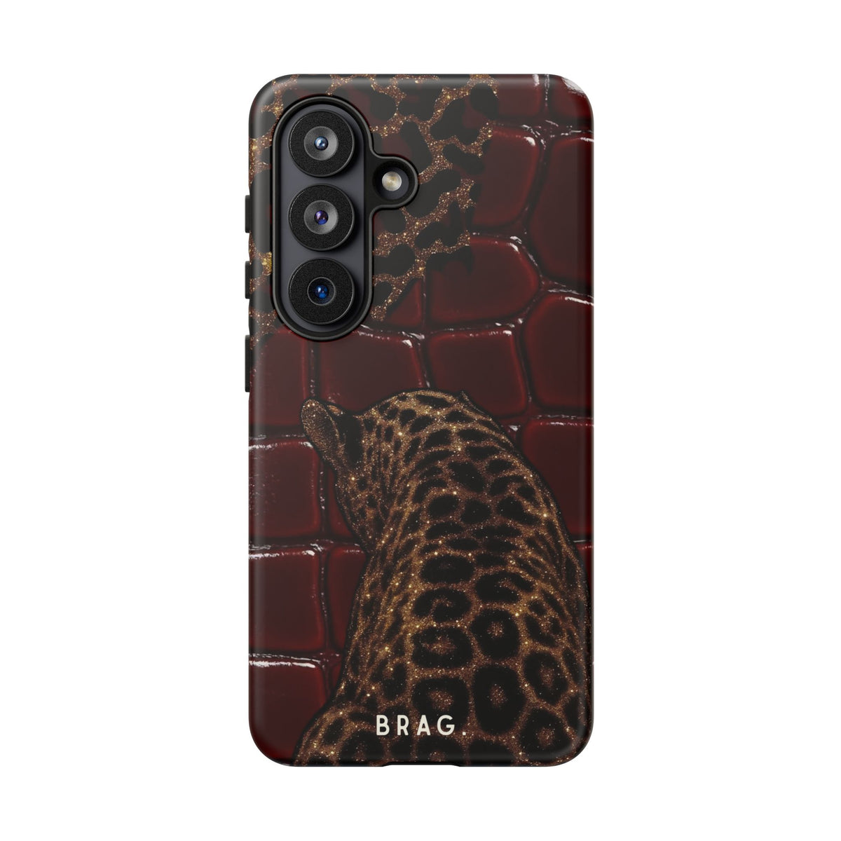 Leopard Lounge Tough Phone Case – Shockproof Protective iPhone Cover