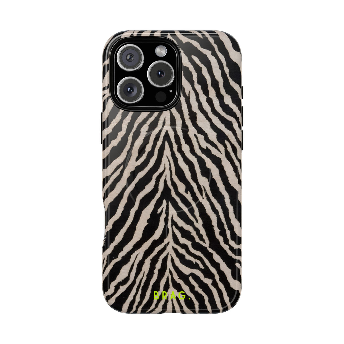 Zebraesque MagSafe Tough Phone Case — Magnetic Protective Cover