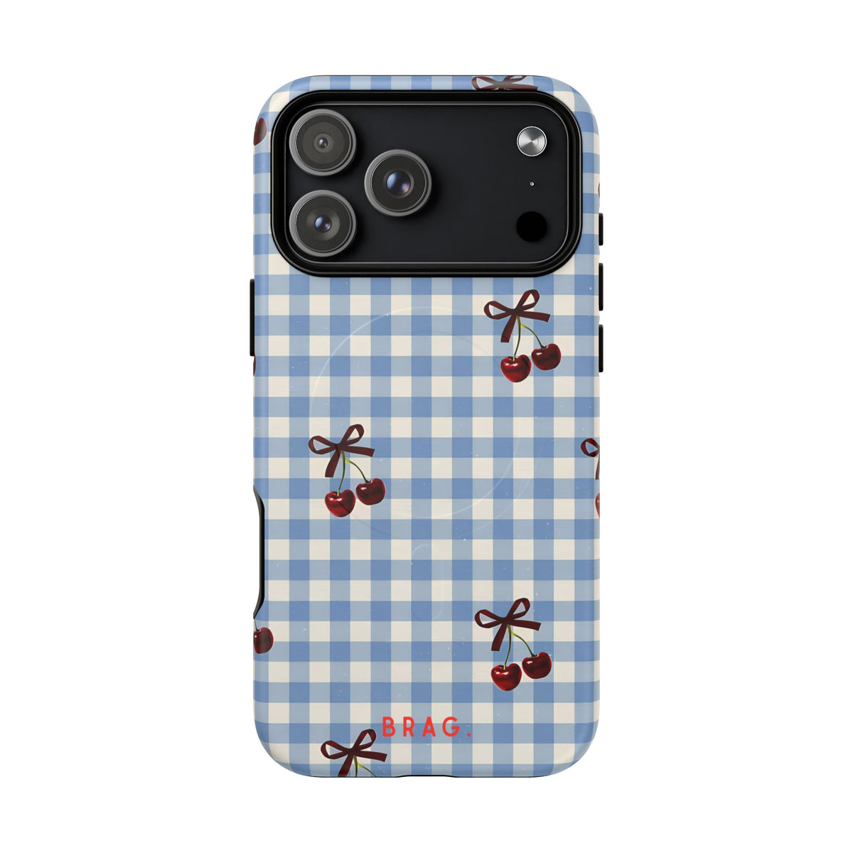 Cherry Picnic MagSafe Tough Phone Case — Magnetic Protective Cover