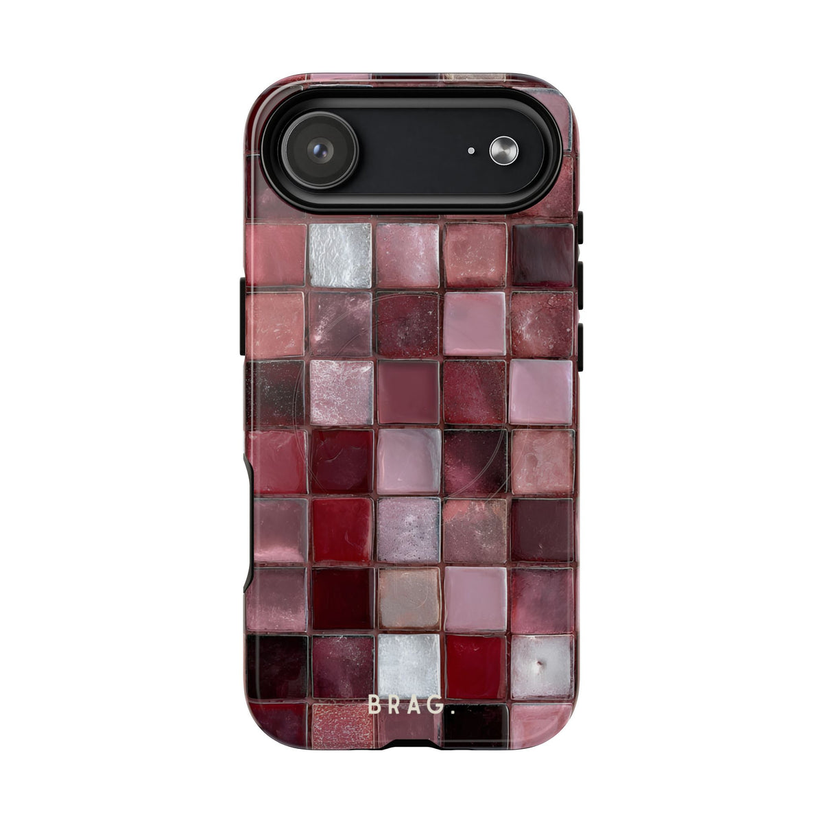 Cherry Tile MagSafe Tough Phone Case — Magnetic Protective Cover