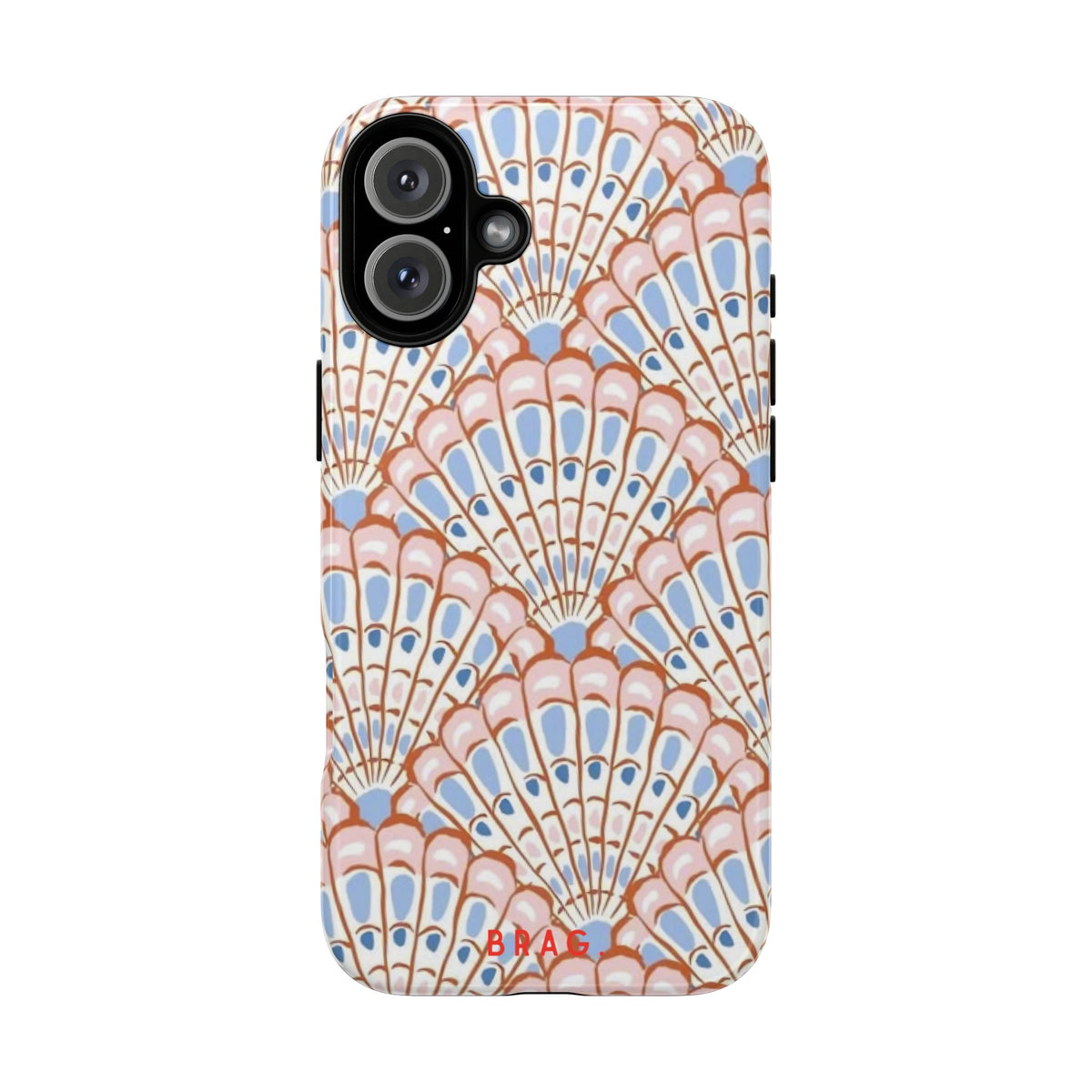 Seashell Soiree Tough Phone Case – Shockproof Protective iPhone Cover