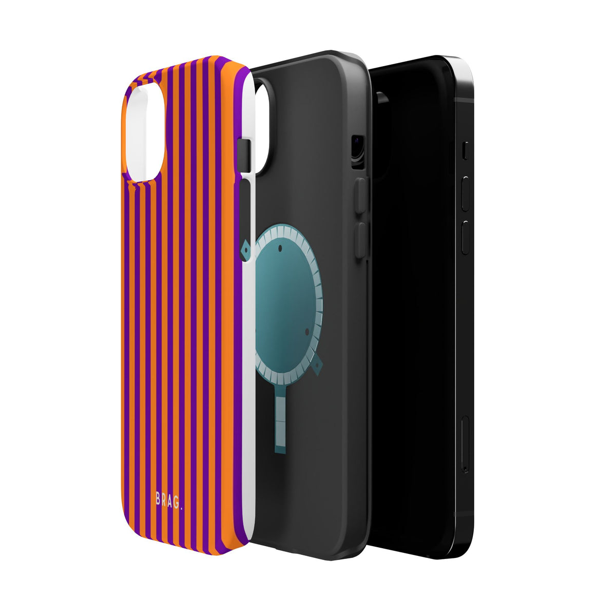 Electric Sunset Magnetic Impact-Resistant Phone Case