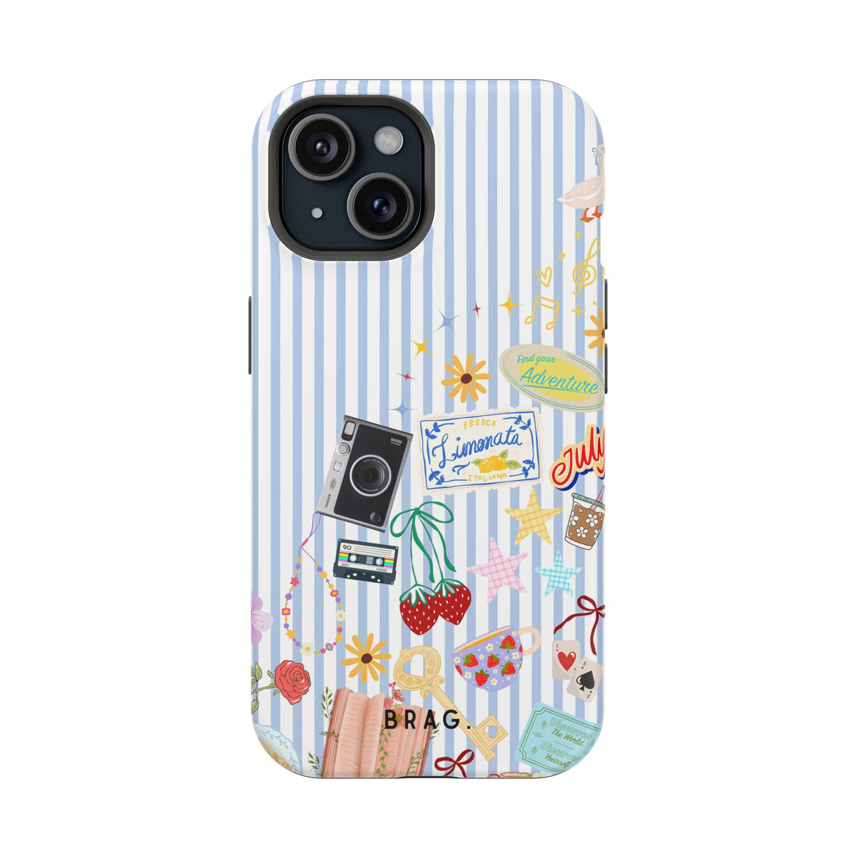 Travel Girl Magnetic Impact-Resistant Phone Case
