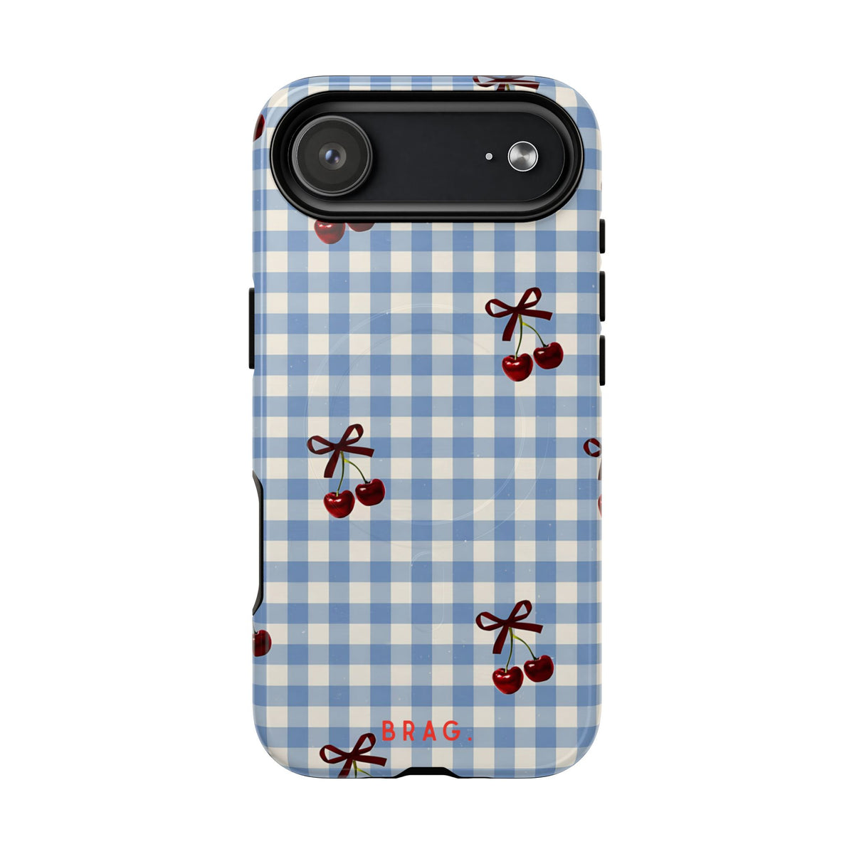 Cherry Picnic MagSafe Tough Phone Case — Magnetic Protective Cover