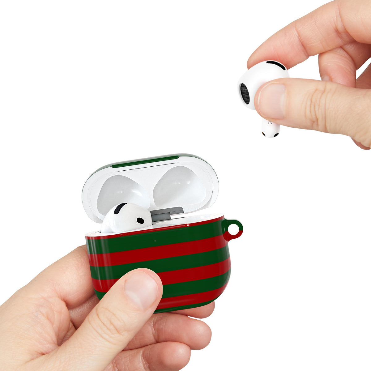 Racing Green AirPod Case – Slim Protective Charging Case
