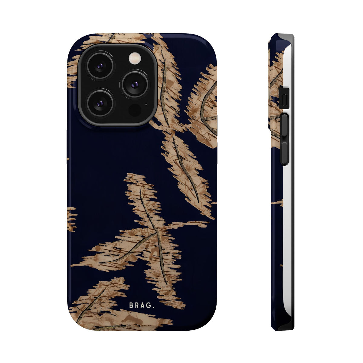 Golden Fern Magnetic Impact-Resistant Phone Case