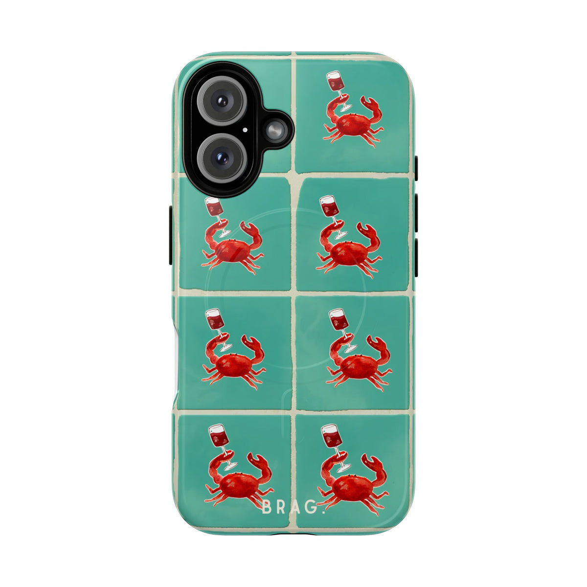 Crab Club MagSafe Tough Phone Case — Magnetic Protective Cover