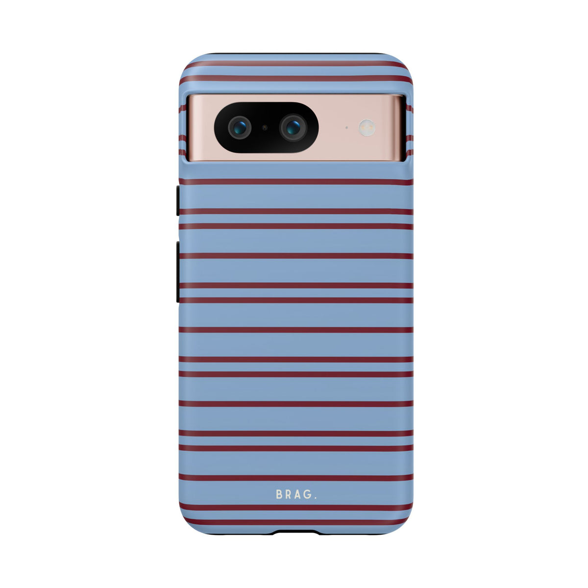 Nautical Stripe Tough Phone Case – Shockproof Protective iPhone Cover