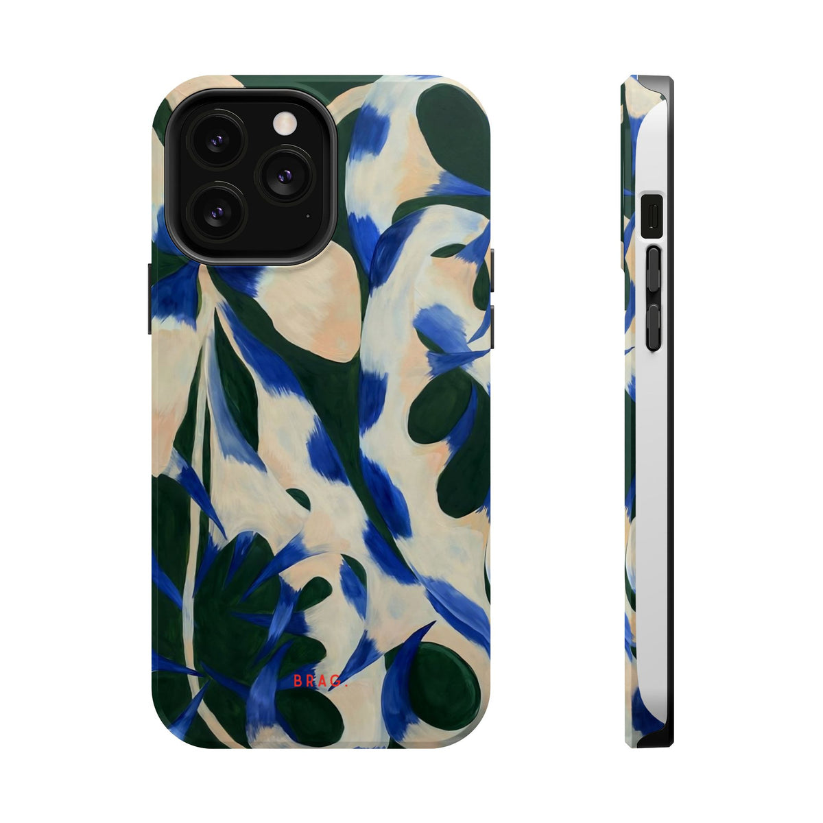 Blue Garden Magnetic Impact-Resistant Phone Case