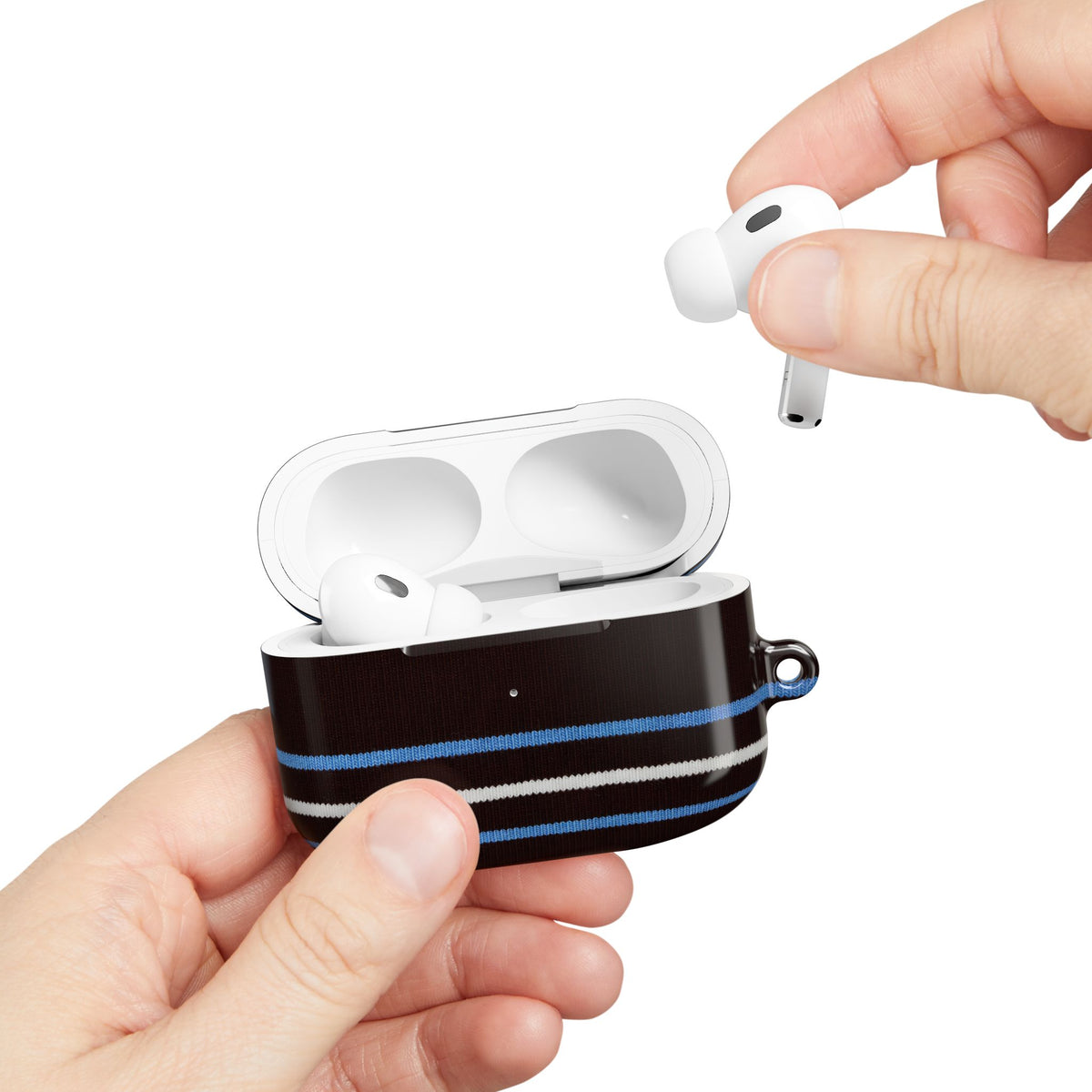 Midnight Line AirPod Case – Slim Protective Charging Case
