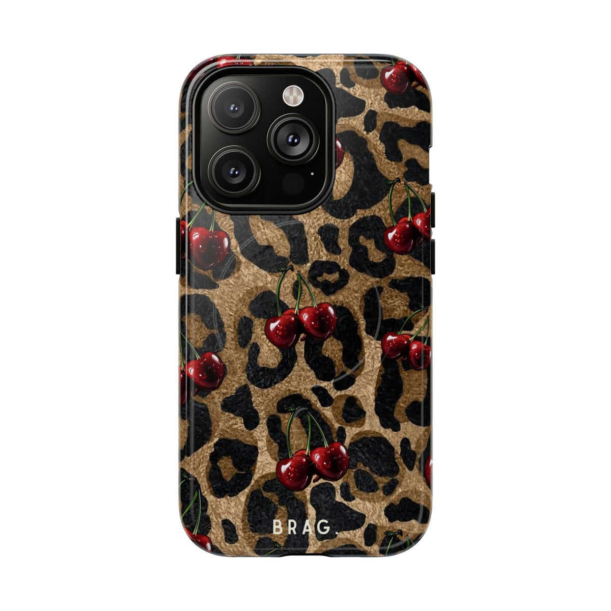 Cherry Hunter MagSafe Tough Phone Case — Magnetic Protective Cover