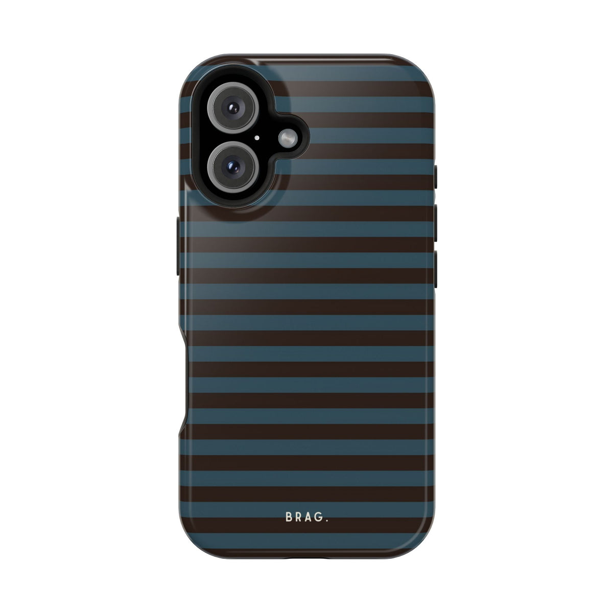 Seaside Stripe Magnetic Impact-Resistant Phone Case