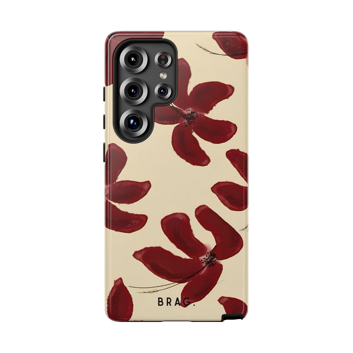 Cherry Bloom Tough Phone Case – Shockproof Protective iPhone Cover