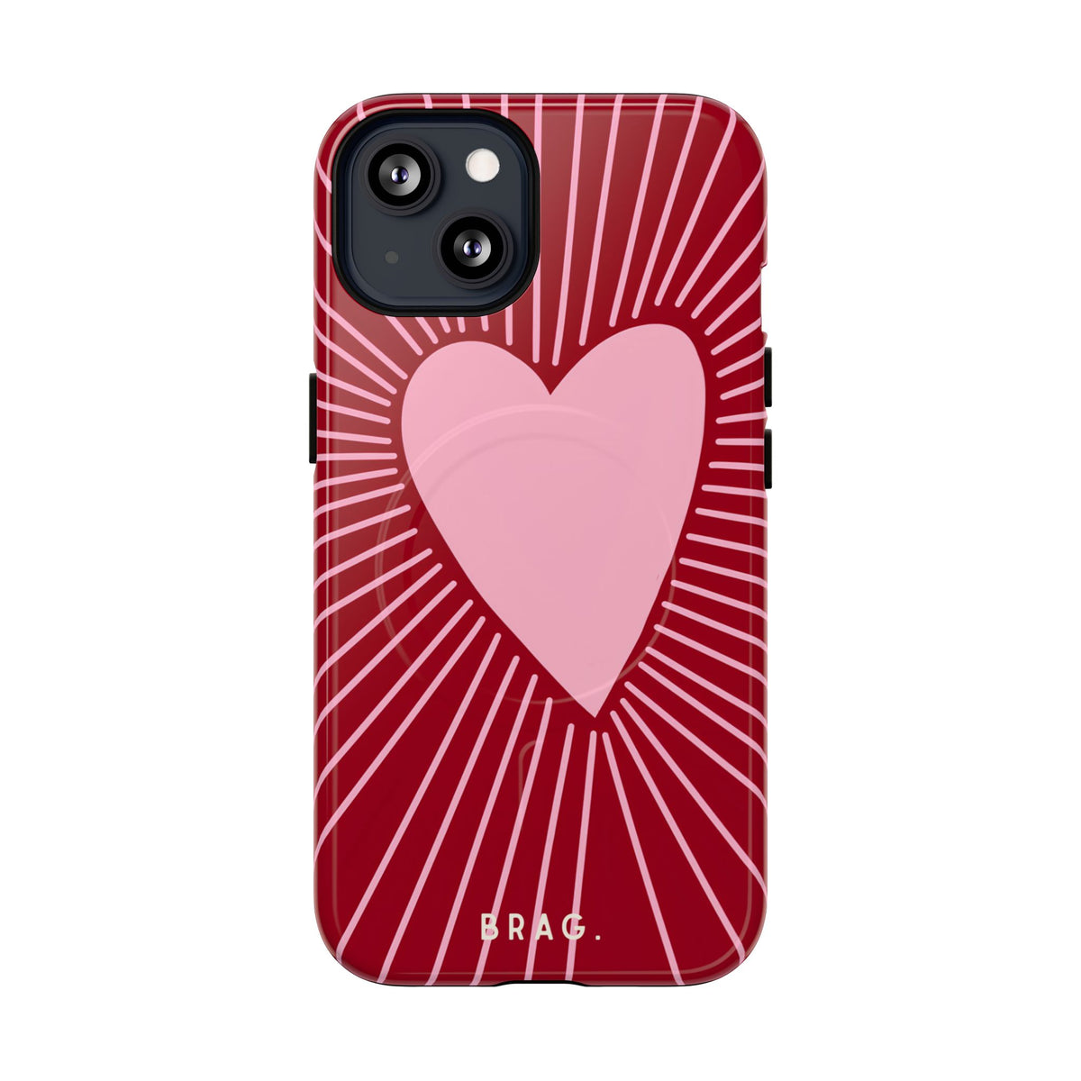 Heart Rush MagSafe Tough Phone Case — Magnetic Protective Cover