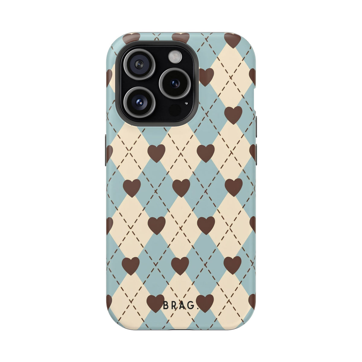 Sweetheart Plaid Magnetic Impact-Resistant Phone Case