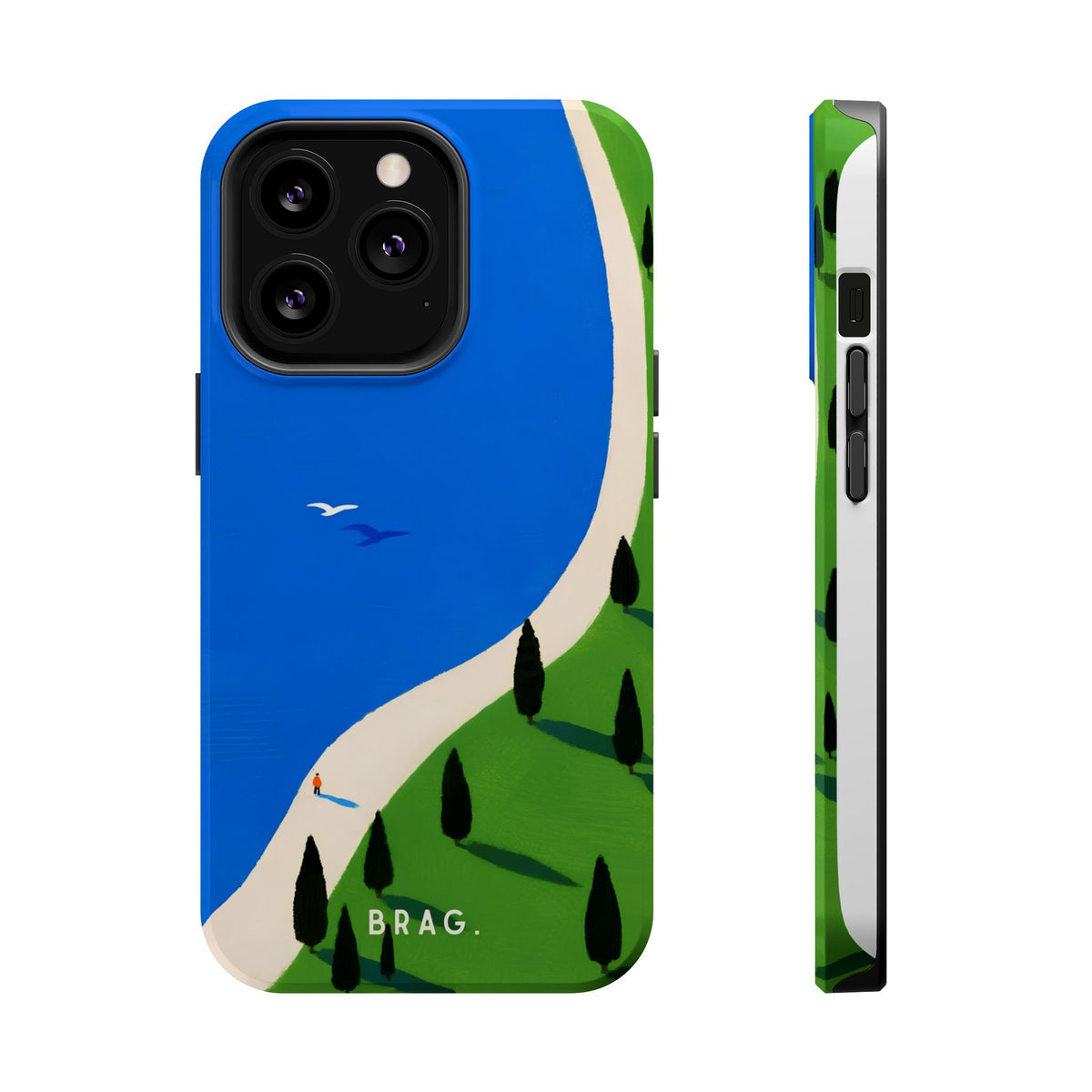 Blue Escape Magnetic Impact-Resistant Phone Case
