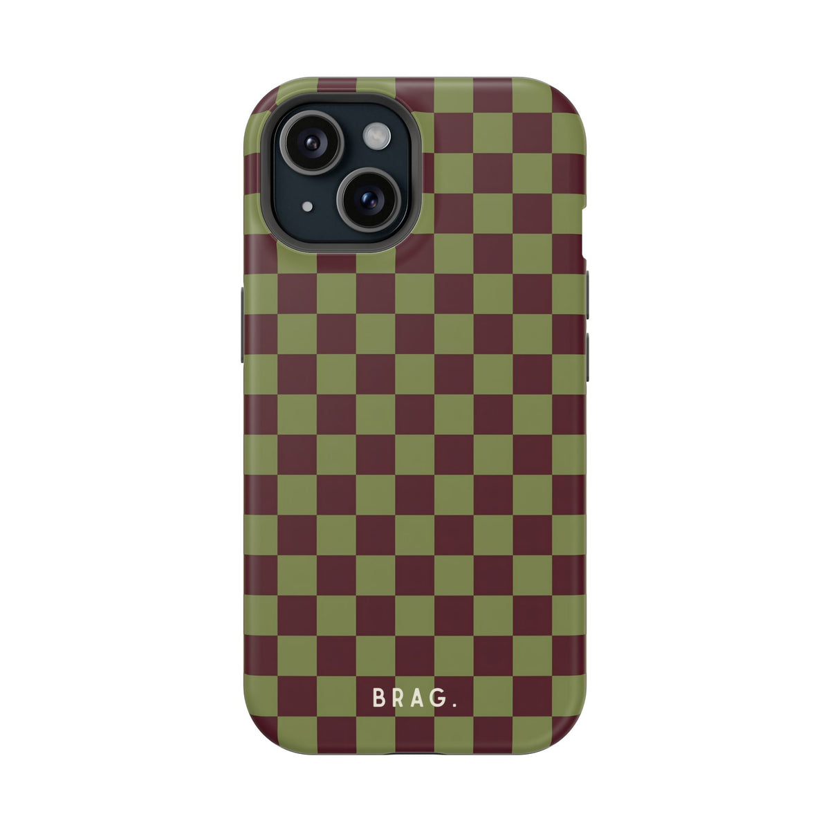 Lucky Check Magnetic Impact-Resistant Phone Case