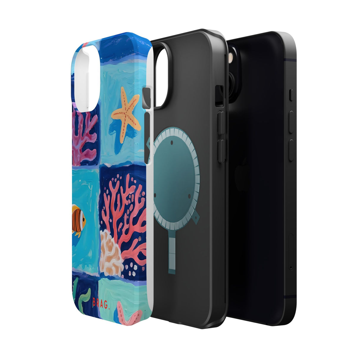 Coral Bay Magnetic Impact-Resistant Phone Case