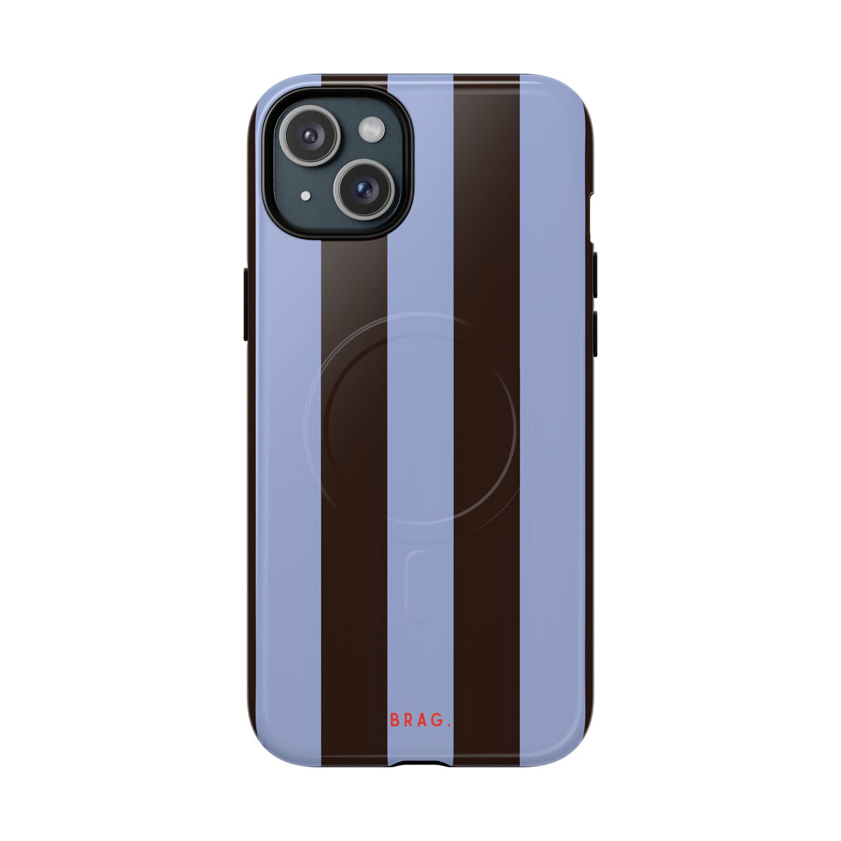 Grayscale Gradient MagSafe Tough Phone Case — Magnetic Protective Cover
