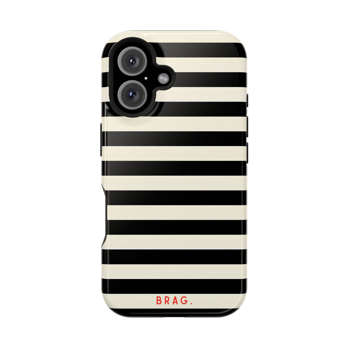 High Black Magnetic Impact-Resistant Phone Case