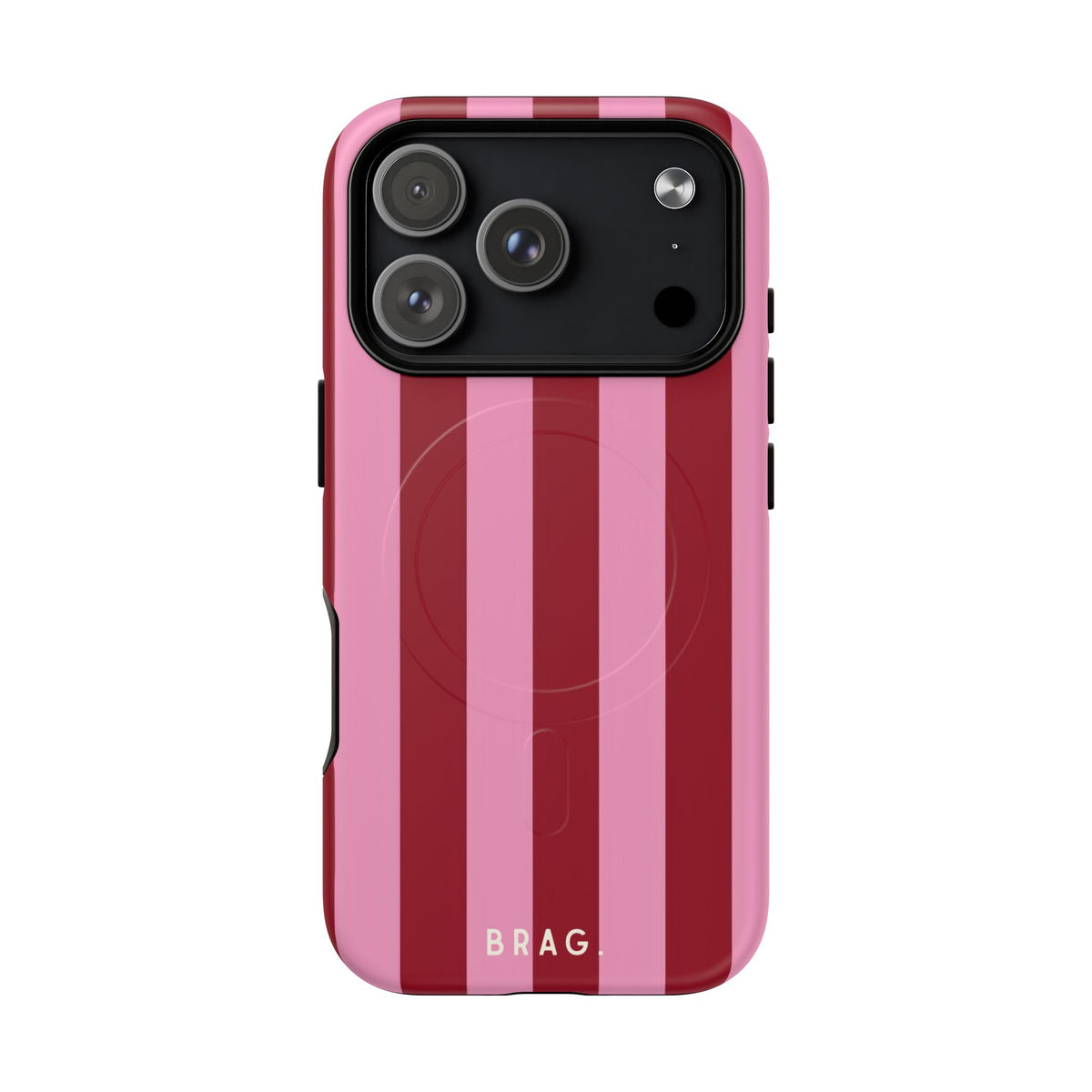 Candy Cane MagSafe Tough Phone Case — Magnetic Protective Cover