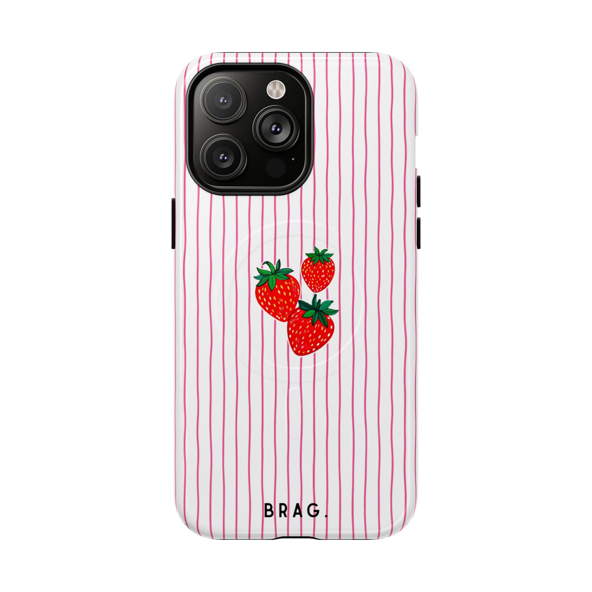 Berry Kiss MagSafe Tough Phone Case — Magnetic Protective Cover
