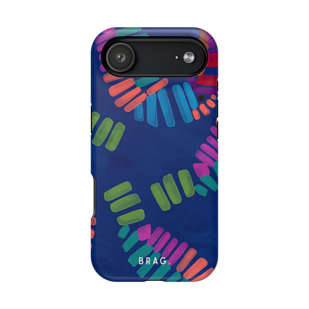 Blue Palm Magnetic Impact-Resistant Phone Case