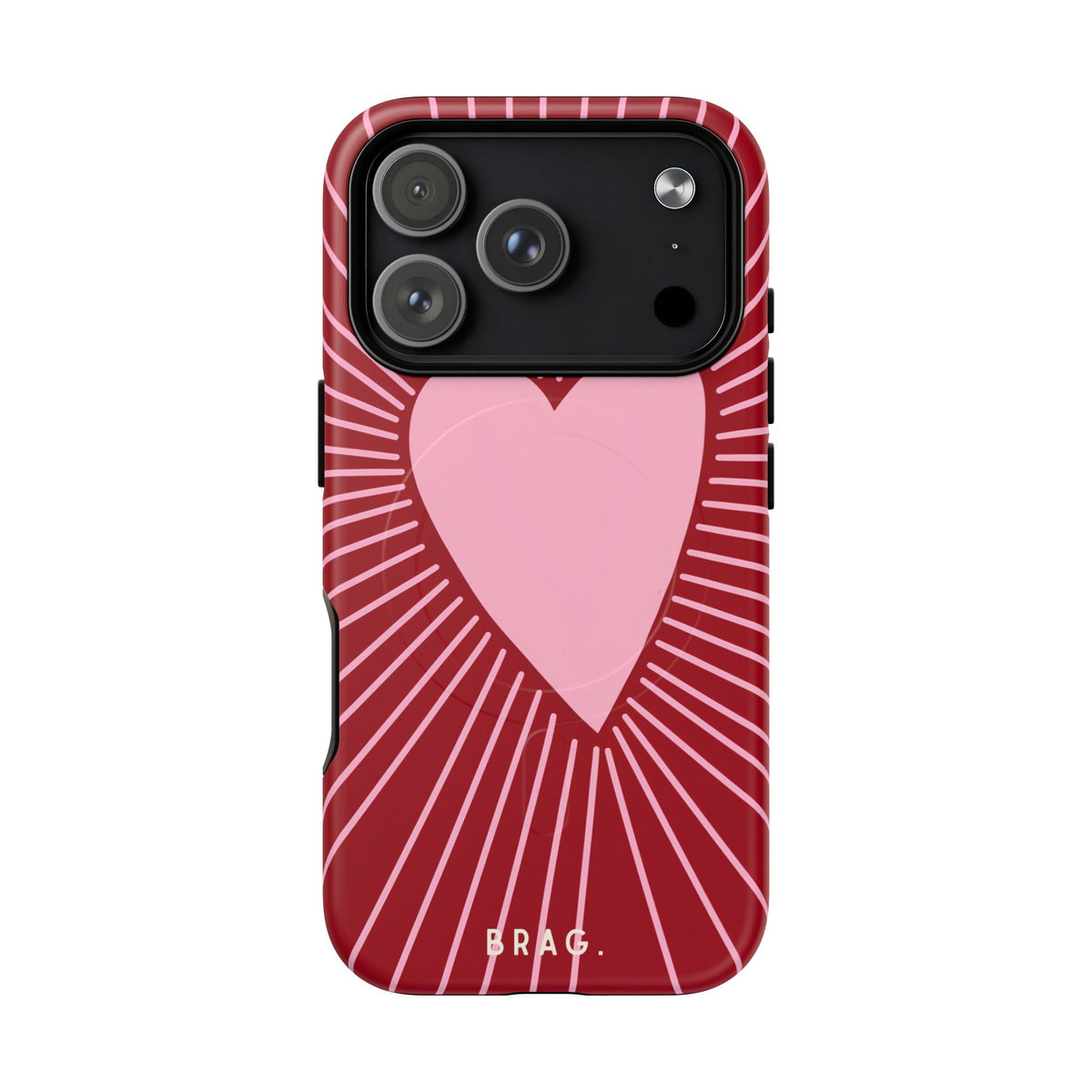 Heart Rush MagSafe Tough Phone Case — Magnetic Protective Cover