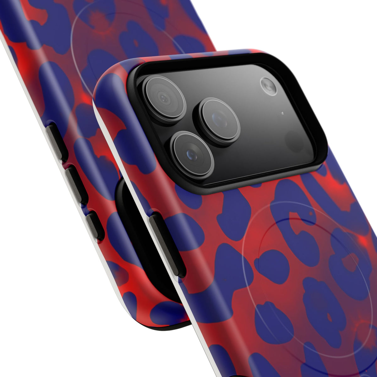 Electric Blue MagSafe Tough Phone Case — Magnetic Protective Cover