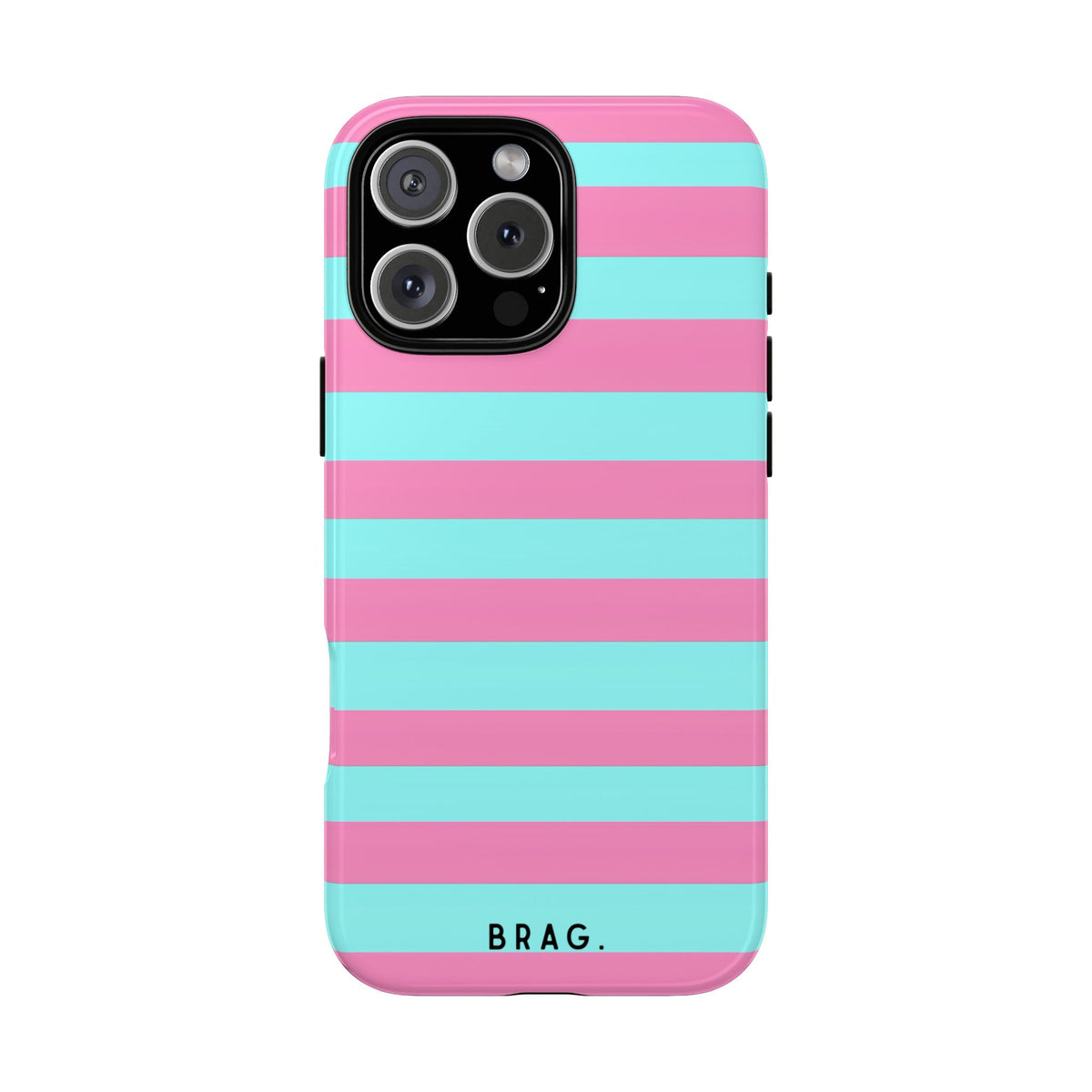 Taffy Stripe Tough Phone Case – Shockproof Protective iPhone Cover