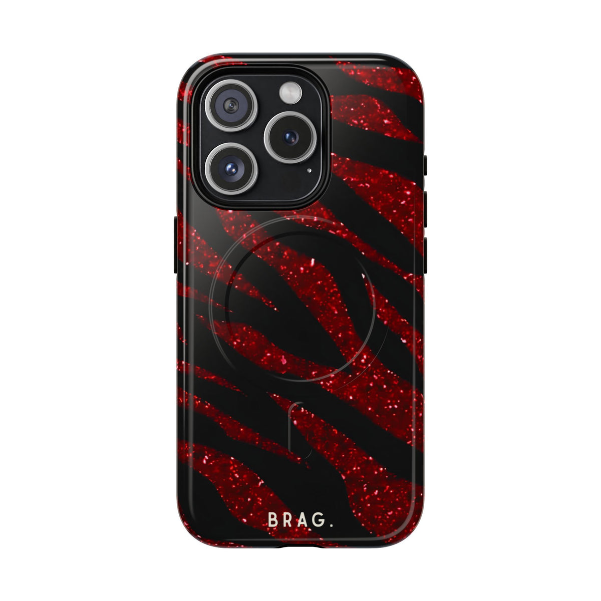 Red Tiger MagSafe Tough Phone Case — Magnetic Protective Cover