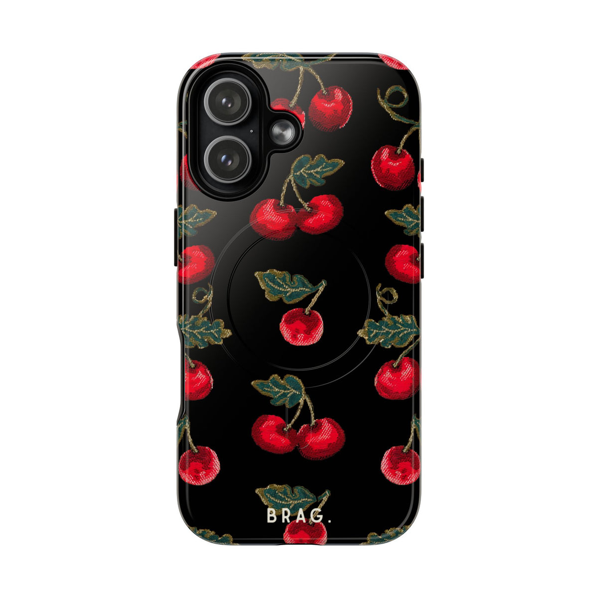 Cherry Bomb MagSafe Tough Phone Case — Magnetic Protective Cover