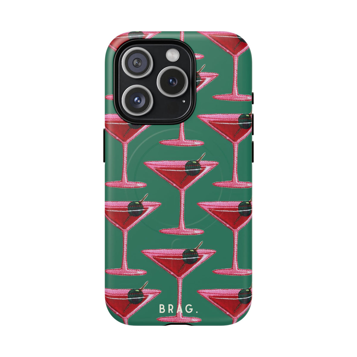 Pink Martini MagSafe Tough Phone Case — Magnetic Protective Cover