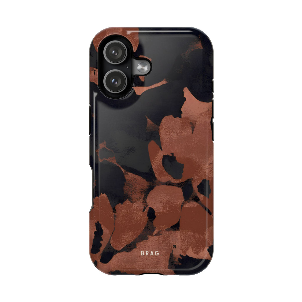 Terracotta Bloom Magnetic Impact-Resistant Phone Case