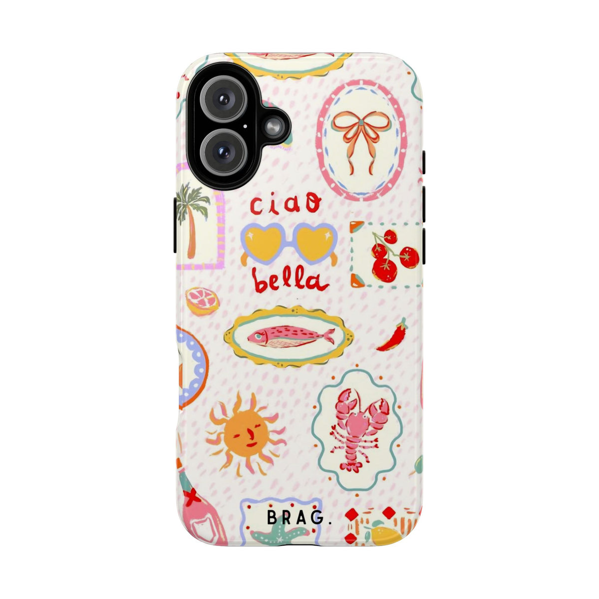 Ciao Bella Tough Phone Case – Shockproof Protective iPhone Cover