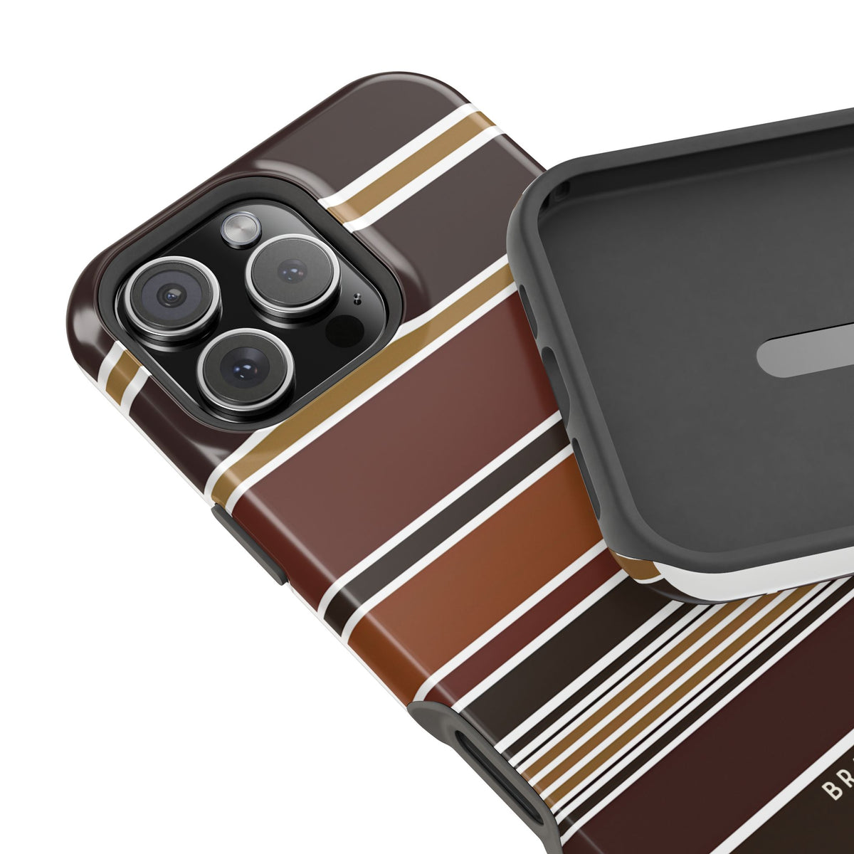 Cocoa Line Magnetic Impact-Resistant Phone Case