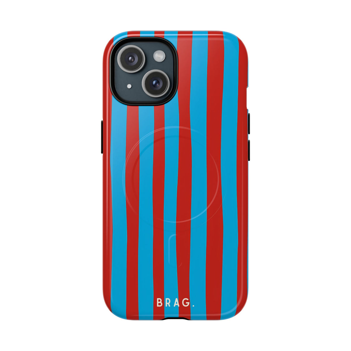 Riviera Stripe MagSafe Tough Phone Case — Magnetic Protective Cover
