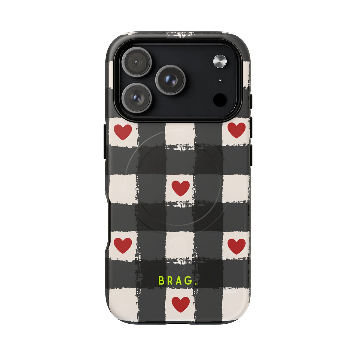 Lucky Heart MagSafe Tough Phone Case — Magnetic Protective Cover