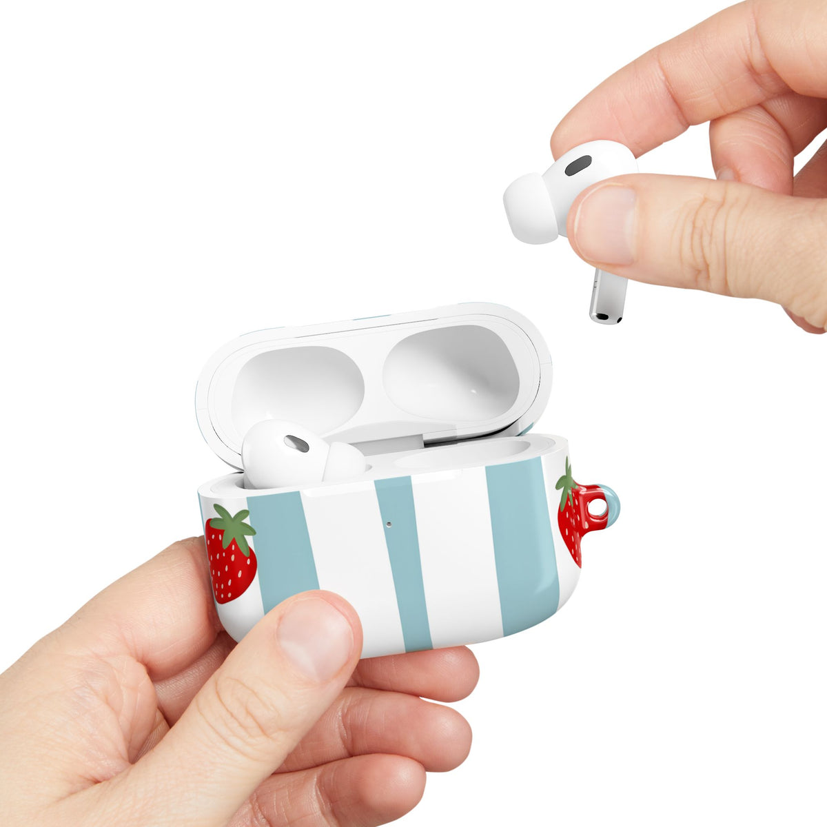 Berry Bloom AirPod Case – Slim Protective Charging Case