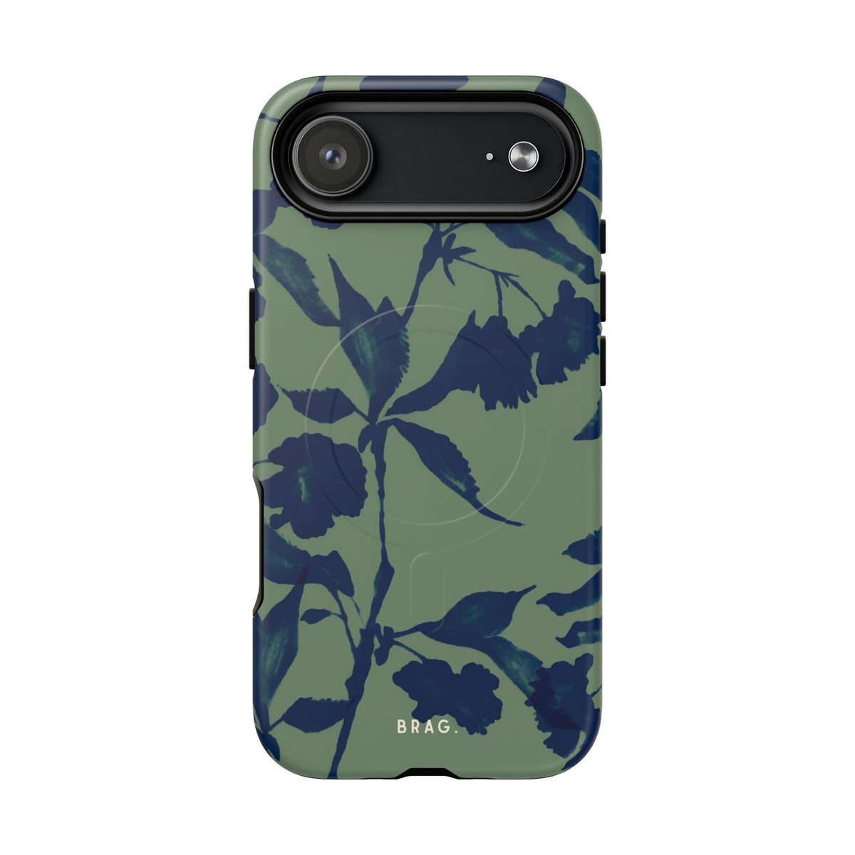 Sage Bloom MagSafe Tough Phone Case — Magnetic Protective Cover