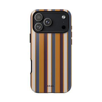 Sunset Stripe Tough Phone Case – Shockproof Protective iPhone Cover