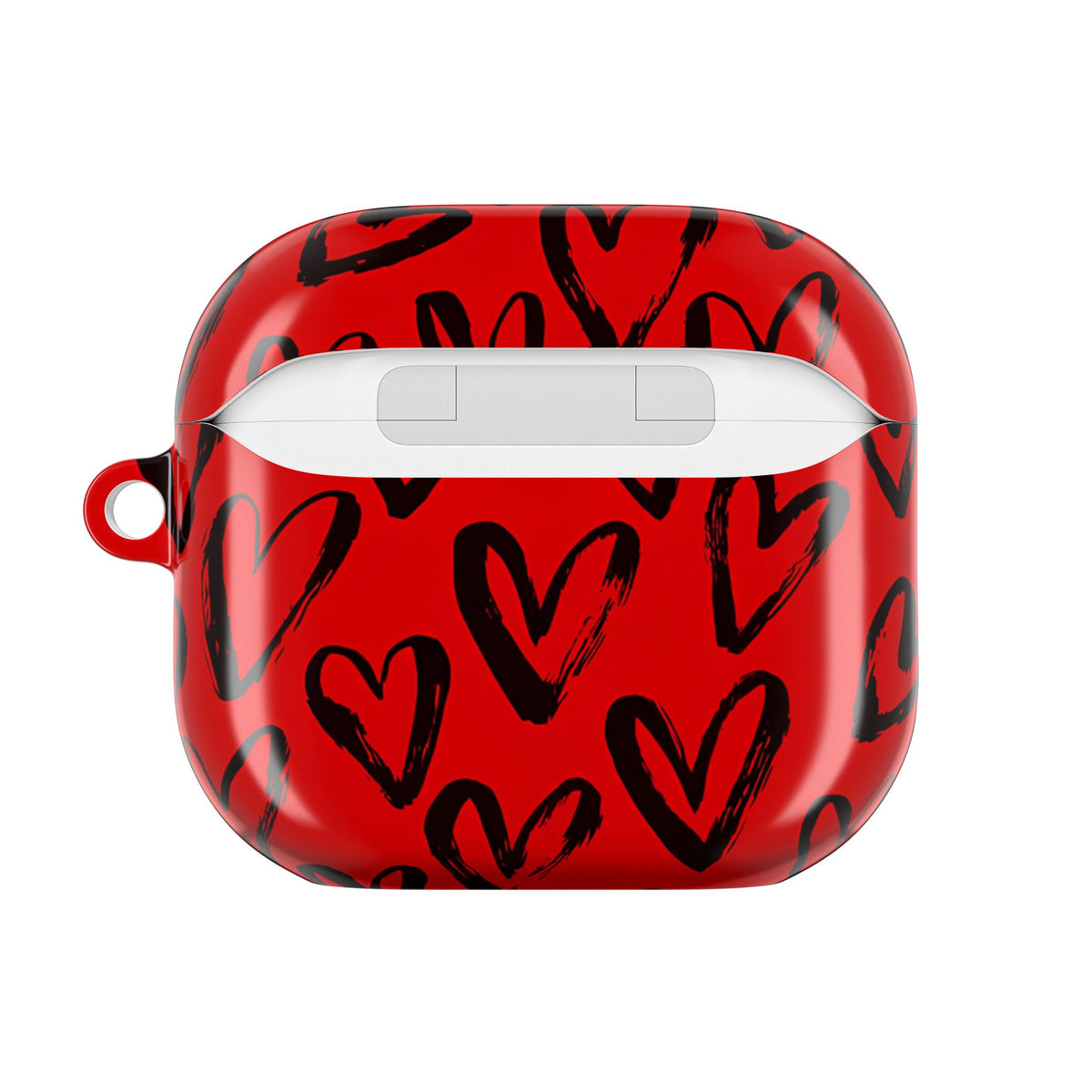 Fire heart AirPod Case – Slim Protective Charging Case