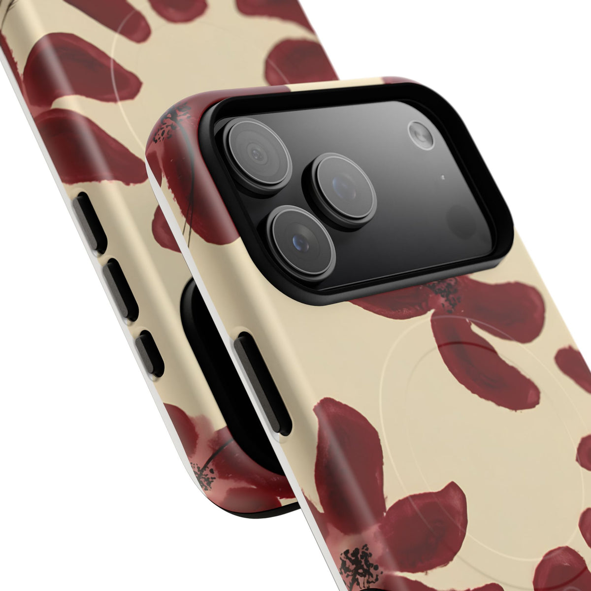 Cherry Bloom MagSafe Tough Phone Case — Magnetic Protective Cover