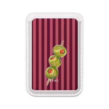 Olive Hour MagSafe Vegan Wallet — Slim Phone Card Holder