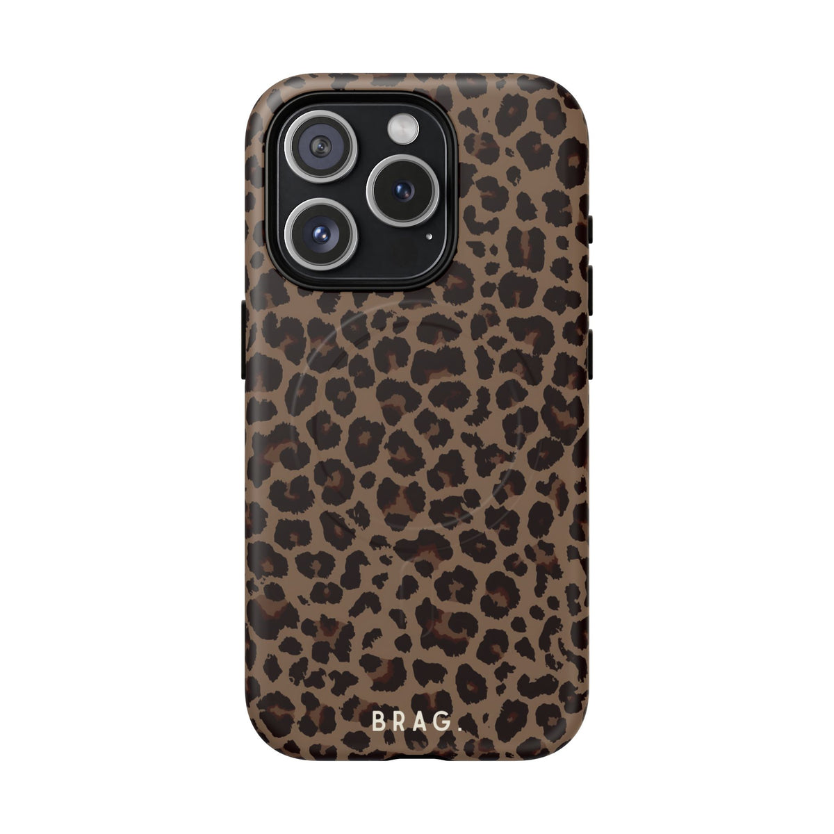 Dusky Leopard MagSafe Tough Phone Case — Magnetic Protective Cover