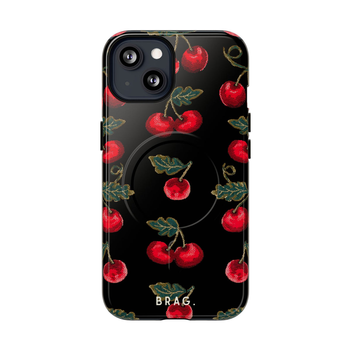 Cherry Bomb MagSafe Tough Phone Case — Magnetic Protective Cover