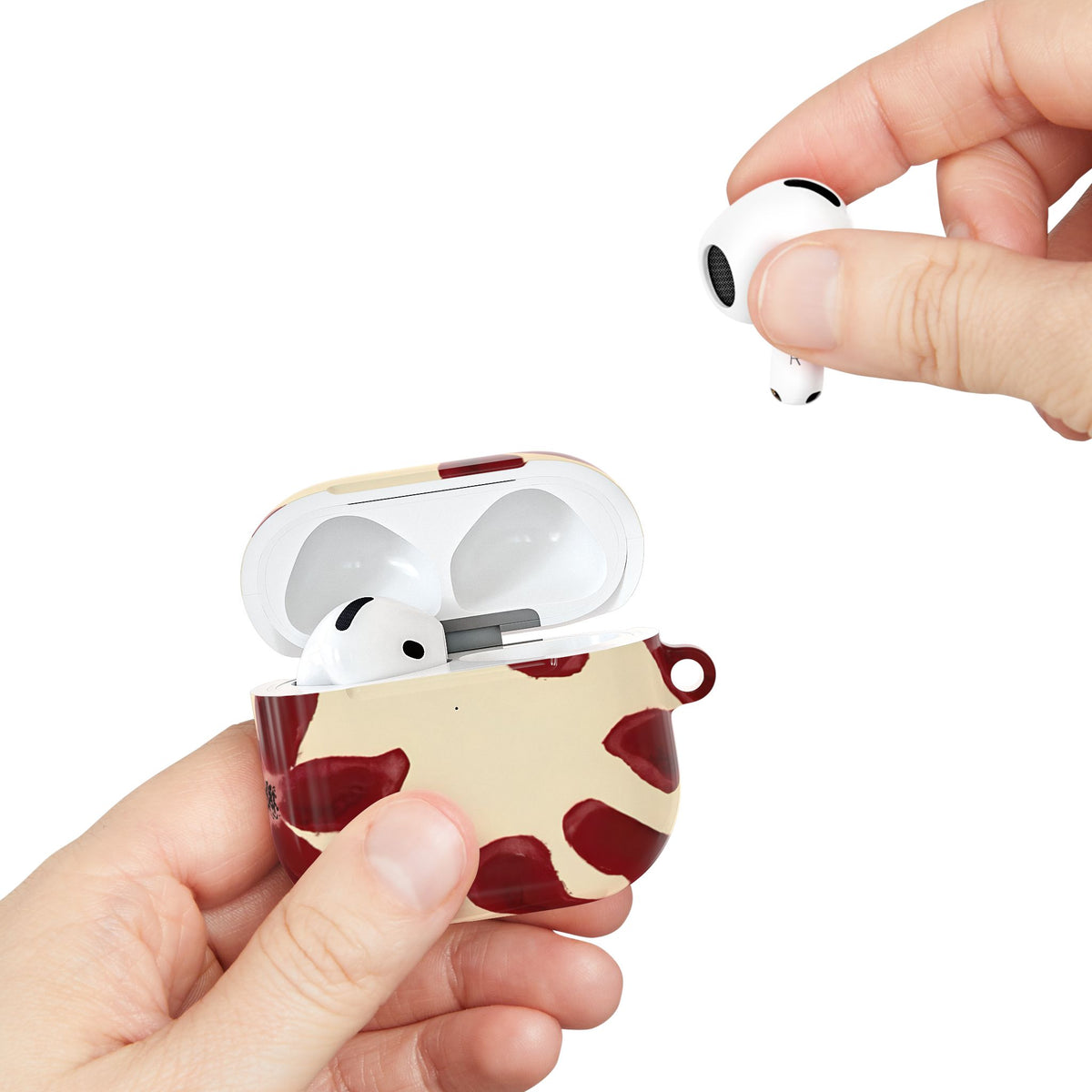 Cherry Bloom AirPod Case – Slim Protective Charging Case