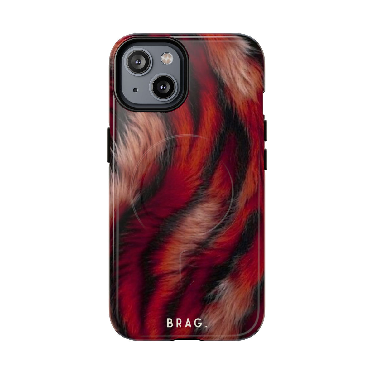 Red Rush MagSafe Tough Phone Case — Magnetic Protective Cover