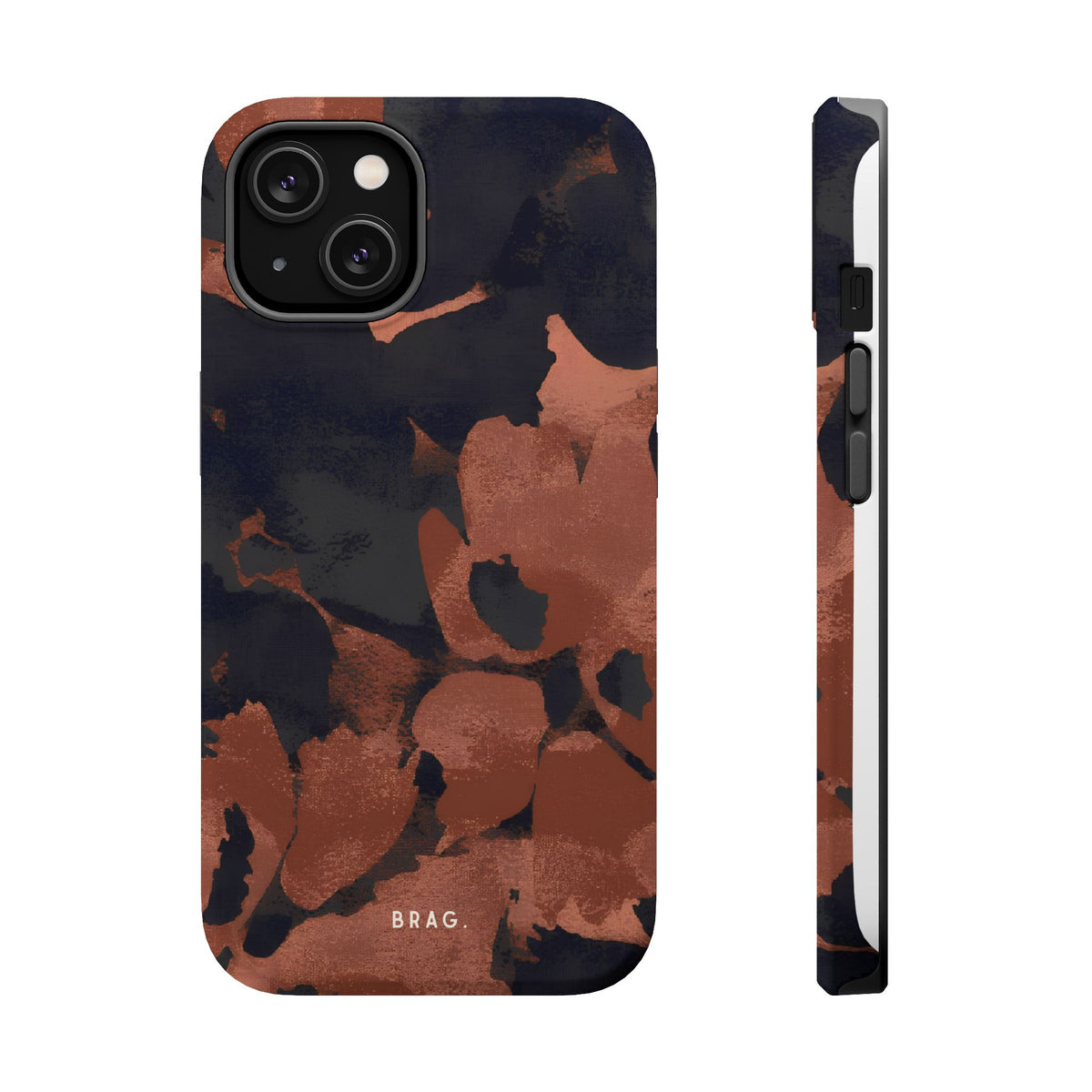 Terracotta Bloom Magnetic Impact-Resistant Phone Case